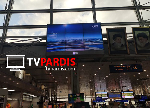 رفع ایراد تلویزیون تجاری ( video wall )